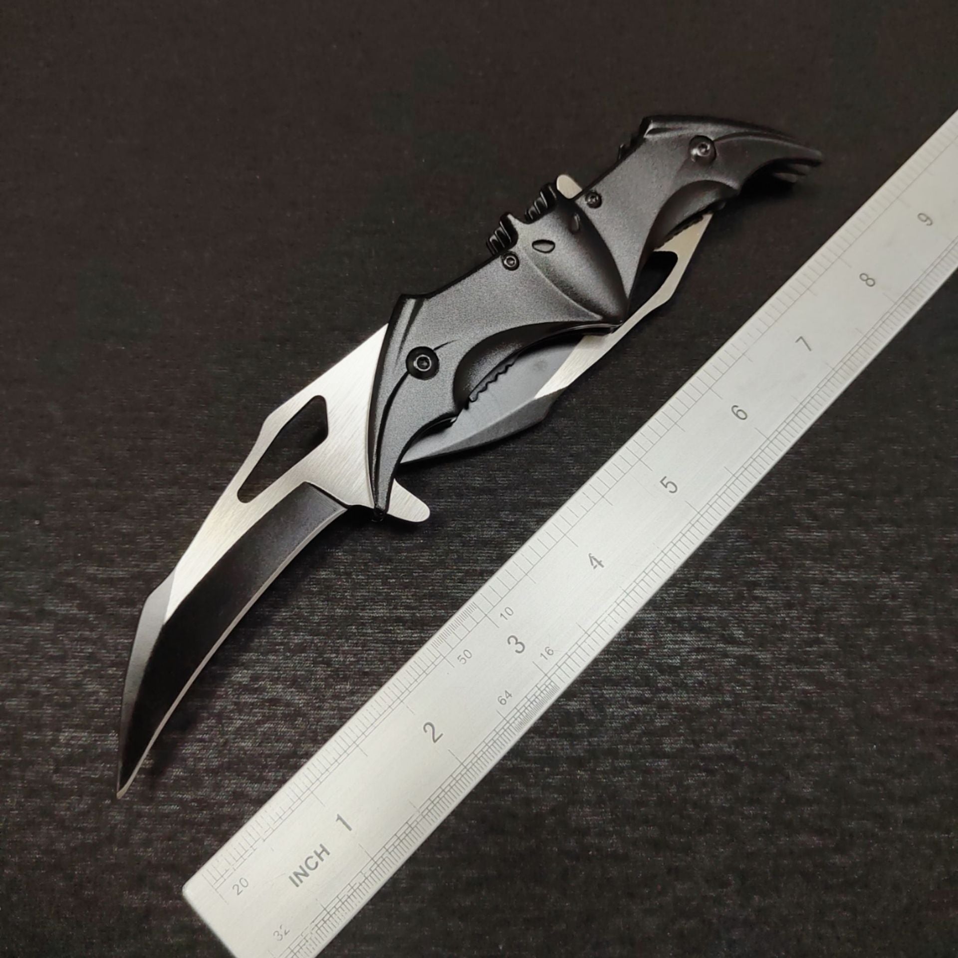 The Bat Double-Sided Folding Knife - 3Cr13 Stainless Steel EDC