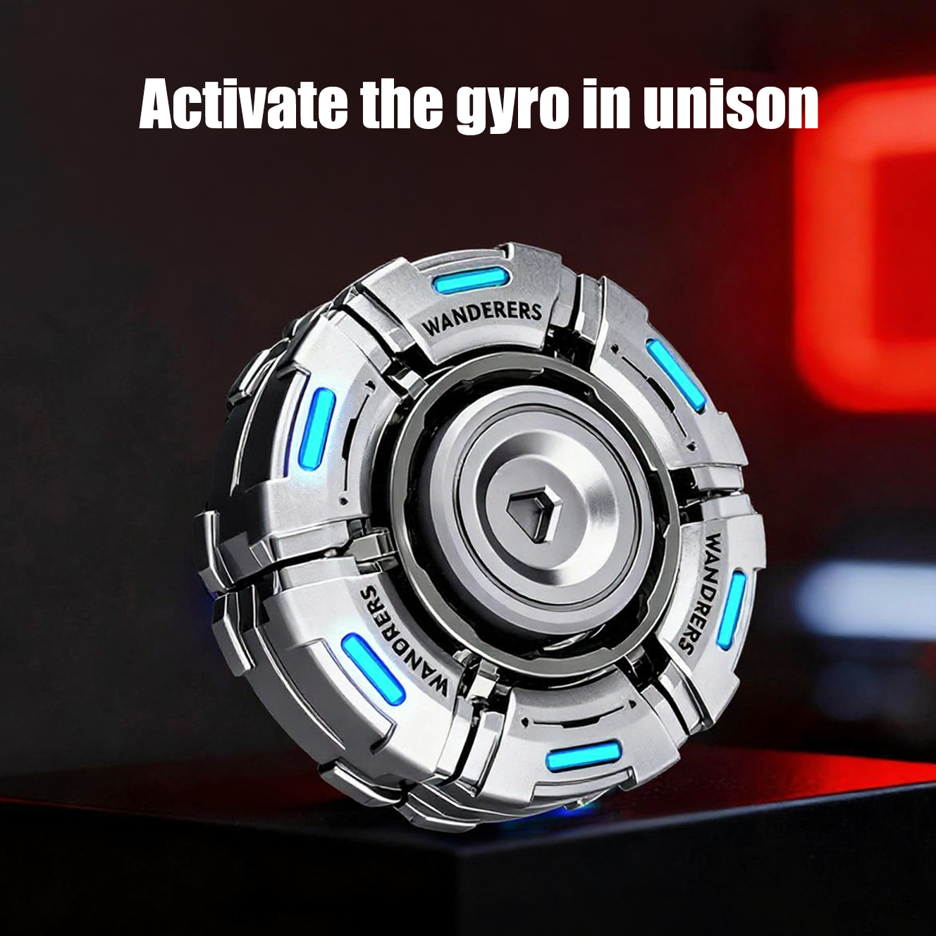 TempestClaw Stainless Steel Mecha Fidget Spinner - Premium EDC