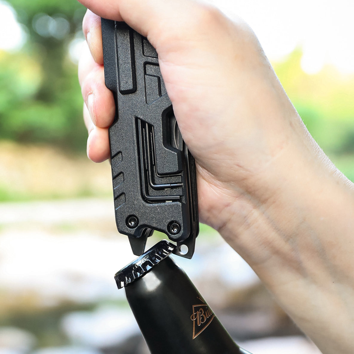 MultiVex 14-in-1 Tactical Multi-Tool EDC Knife - All-Steel Compact with 14 Essential Functions