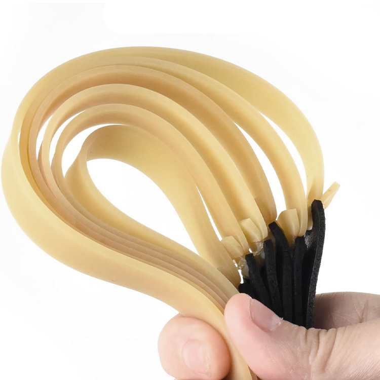 Tactical Slingshot Bands – 10-Pack Short Pull Flat Bands 0.75mm-2.00mm Tapered 20mm→12mm Heavy Duty