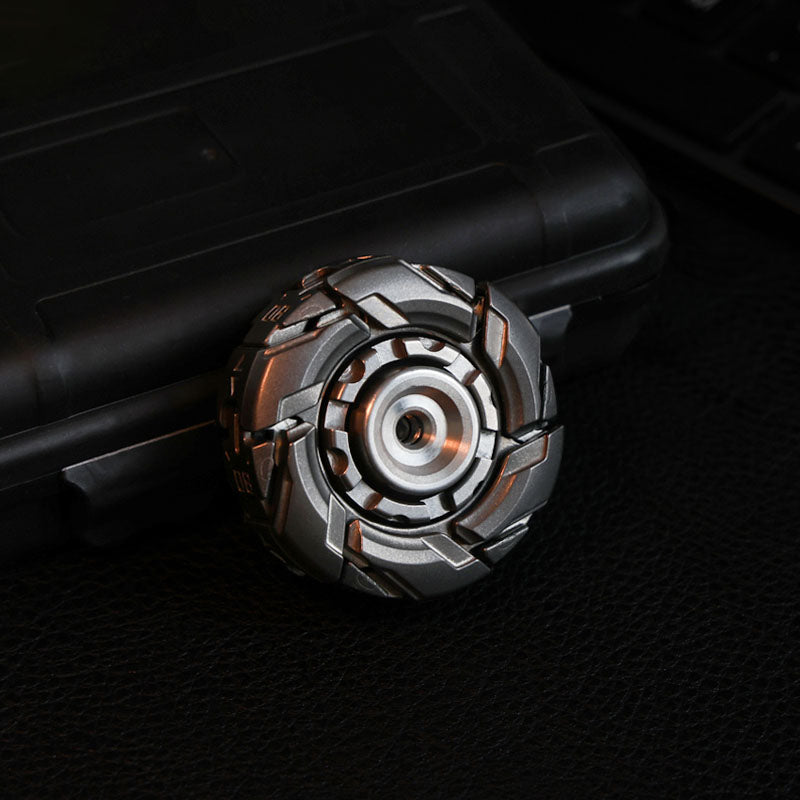 WarpFang Mecha Fidget Spinner | Stainless Steel EDC Stress Relief Toy