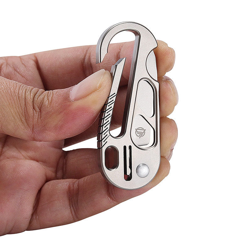 EdgeKey Titanium Multi-Function Keychain Knife | M390 or 8Cr13MoV Steel
