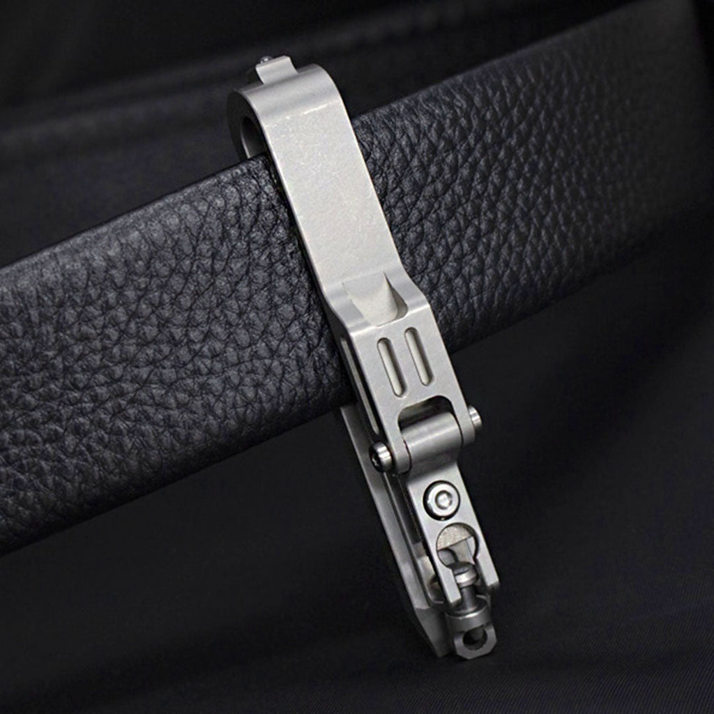 K-Smart 3.0 Titanium Keychain - 12-in-1 Multi-Tool with Quick-Release Mechanism EDC