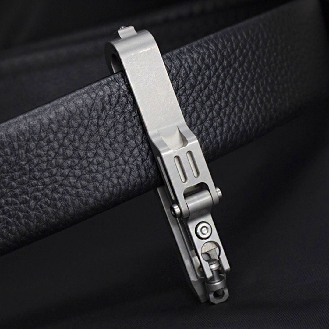 K-Smart 3.0 Titanium Keychain - 12-in-1 Multi-Tool with Quick-Release Mechanism EDC