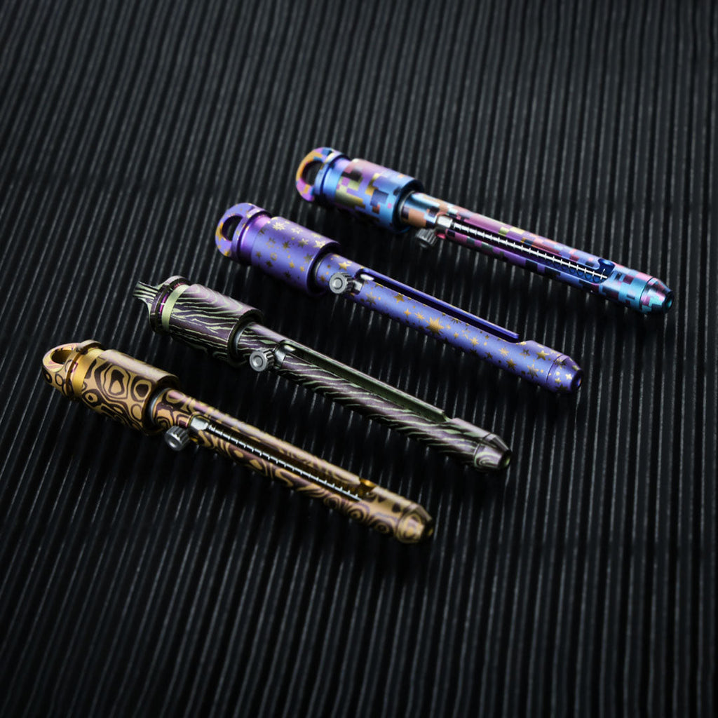 AcePick Titanium Quick-Release Toothpick & Multi-Tool - EDC Keychain