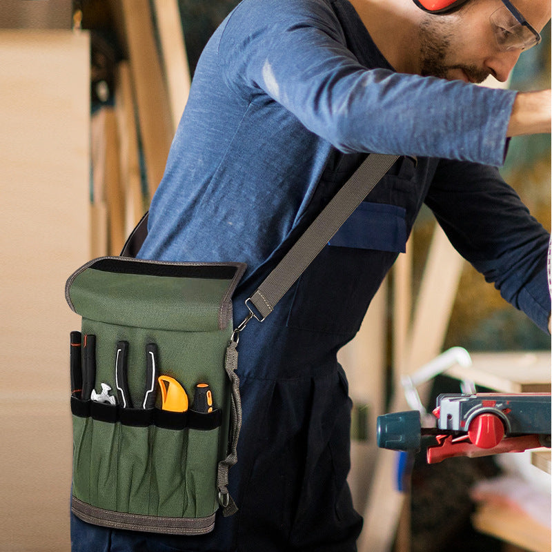 Multi-Functional Roll-Up Tool Organizer - Versatile Storage Bag for Tools & Hardware EDC