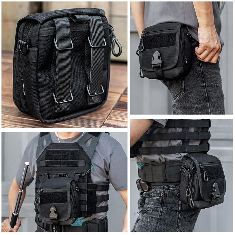 Tactical Raccoon Bag - Multi-Functional Crossbody & Waist Pack EDC