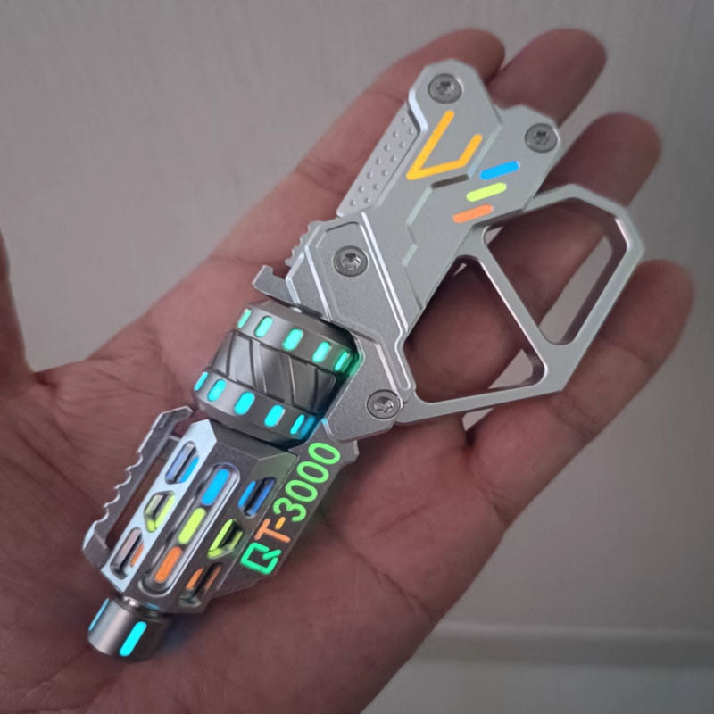 Fidget Toy Metal Fidget Toy Gun Shaped Zinc Alloy Stress Relief Toy EDC Fidget Anxiety Relief