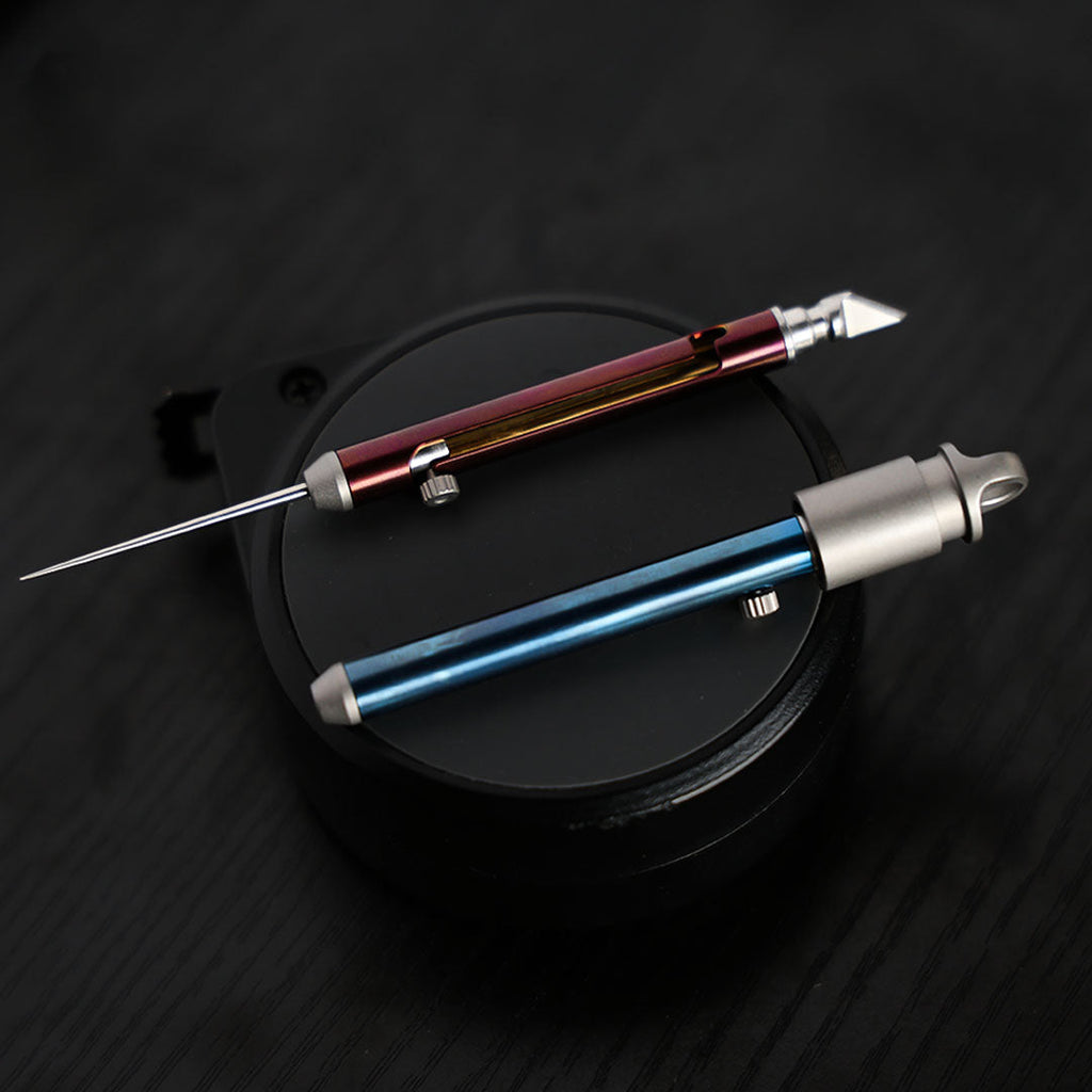 AcePick Titanium Quick-Release Toothpick & Multi-Tool - EDC Keychain