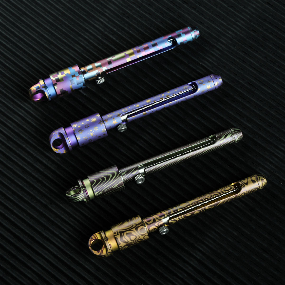 AcePick Titanium Quick-Release Toothpick & Multi-Tool - EDC Keychain