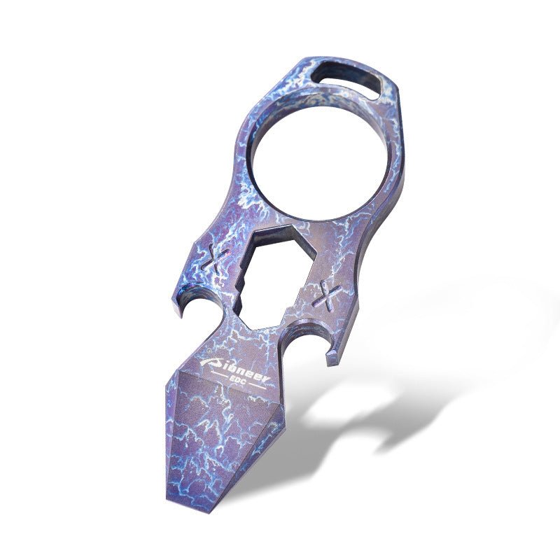 2023 NEW Titanium EDC Self Defense Keychain Multi Tool