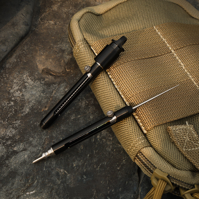 AcePick Titanium Quick-Release Toothpick & Multi-Tool - EDC Keychain