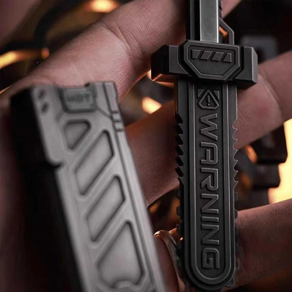 Sky Breaker Metal Fidget Haptic Slider - Sword & Scabbard Press Mechanism