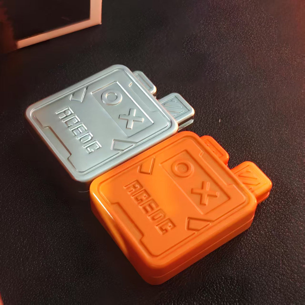 Fidget Toy Bunny Slider - Typewriter Tactile Clicks Popping Coin Perpetual Spin EDC Stress Relief