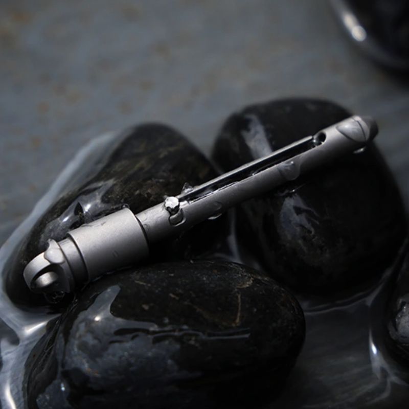 AcePick Titanium Quick-Release Toothpick & Multi-Tool - EDC Keychain