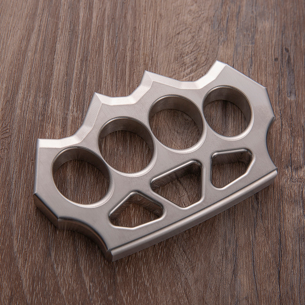 Four Knuckles 304 Stainless Steel Spiked Four Finger Knuckle | Hollow Lightweight CNC ...