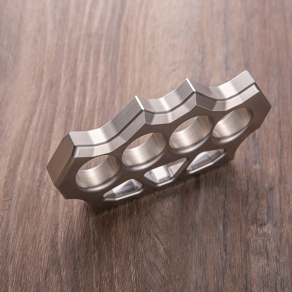 Four Knuckles 304 Stainless Steel Spiked Four Finger Knuckle | Hollow Lightweight CNC ...