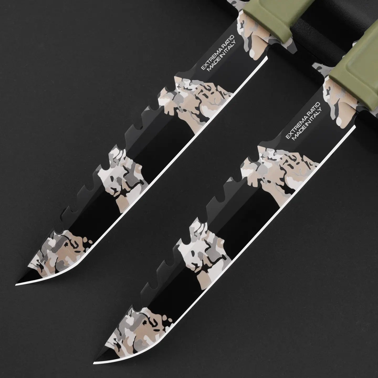 Fixed Blade Knife Tactical Knife N690Co Steel Tanto Tip Survival Spear Knife Bushcraft Hunting