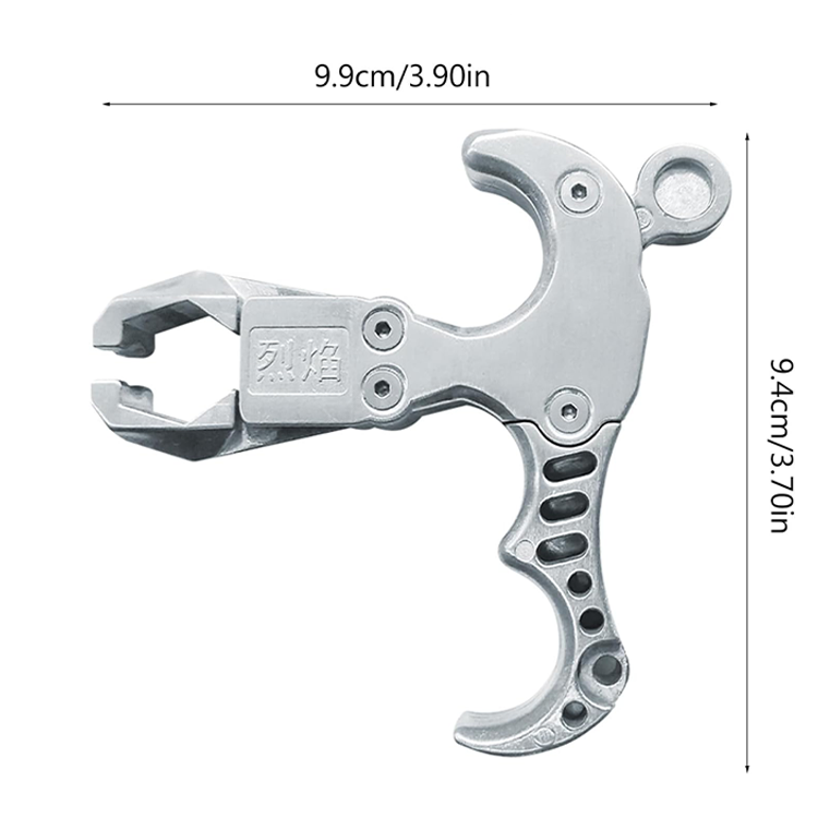 Slingshot Release – Stainless Steel Push-Button Clamp Release for Hunting & Fishing Slingshot