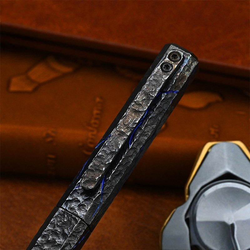 Tactical Pen Self Defense – Hand Engraved Titanium EDC Pen Tungsten Steel