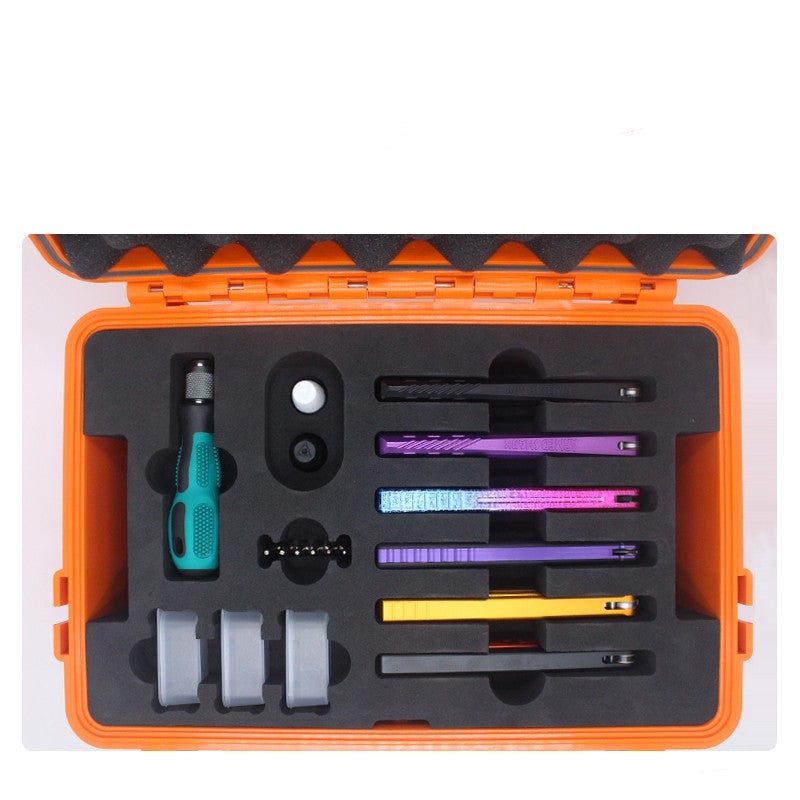 Balisong Storage Box Hard Case - Armed Shark ABS EVA Foam Butterfly Knife Carry Case