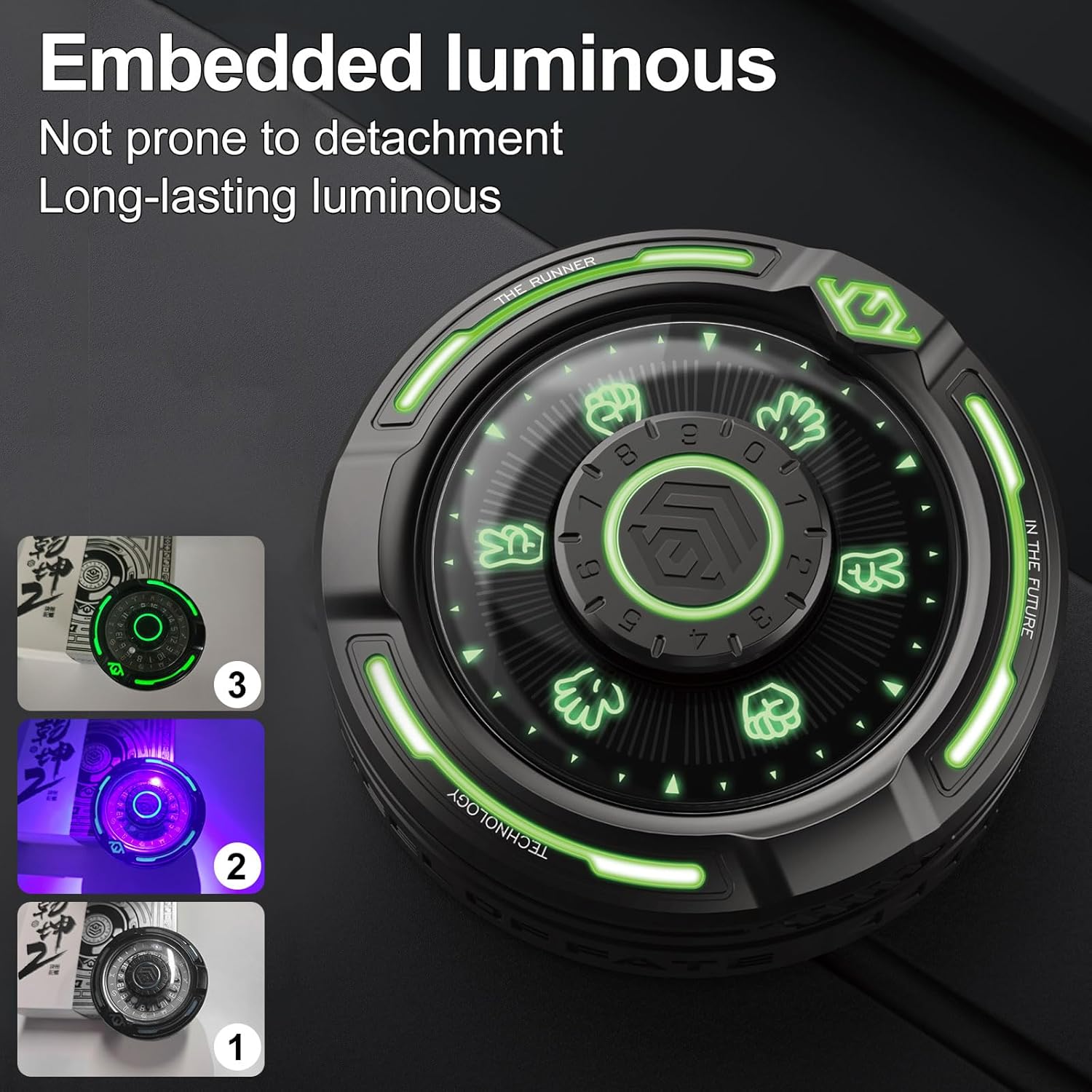 DestinySpinner Stress Relief Fidget Toy | Wheel of Fate Spinner