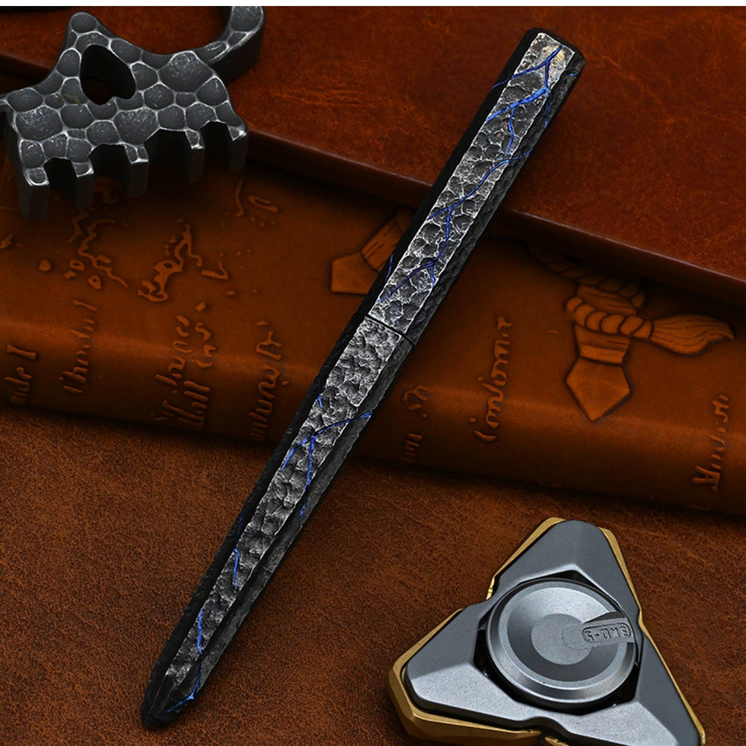Tactical Pen Self Defense – Hand Engraved Titanium EDC Pen Tungsten Steel