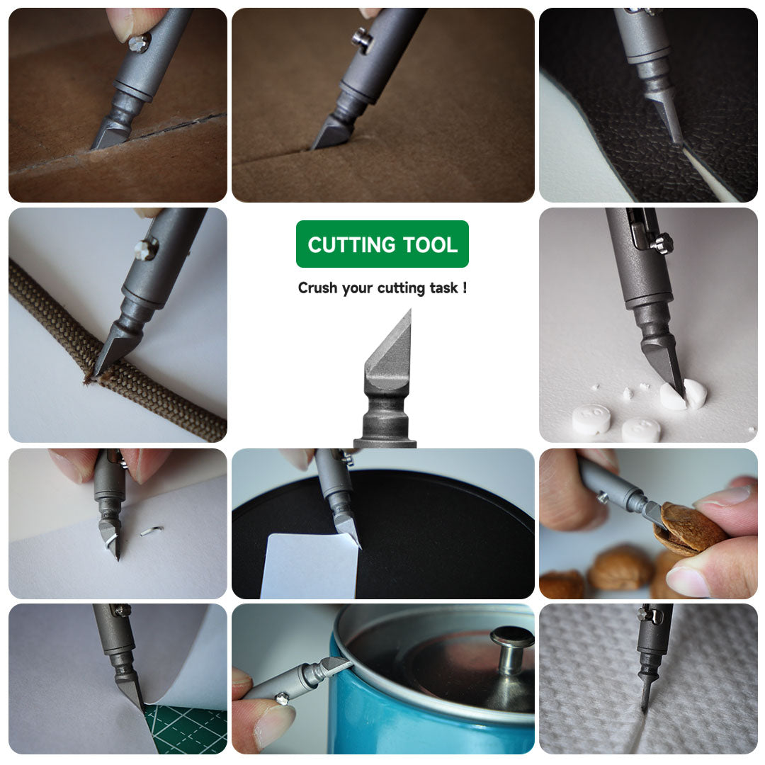 AcePick Titanium Quick-Release Toothpick & Multi-Tool - EDC Keychain
