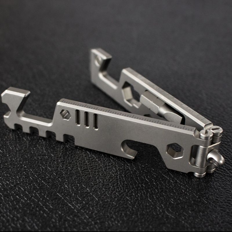 AceStand Titanium Foldable EDC Phone Stand | Multi-Functional Portable Stand