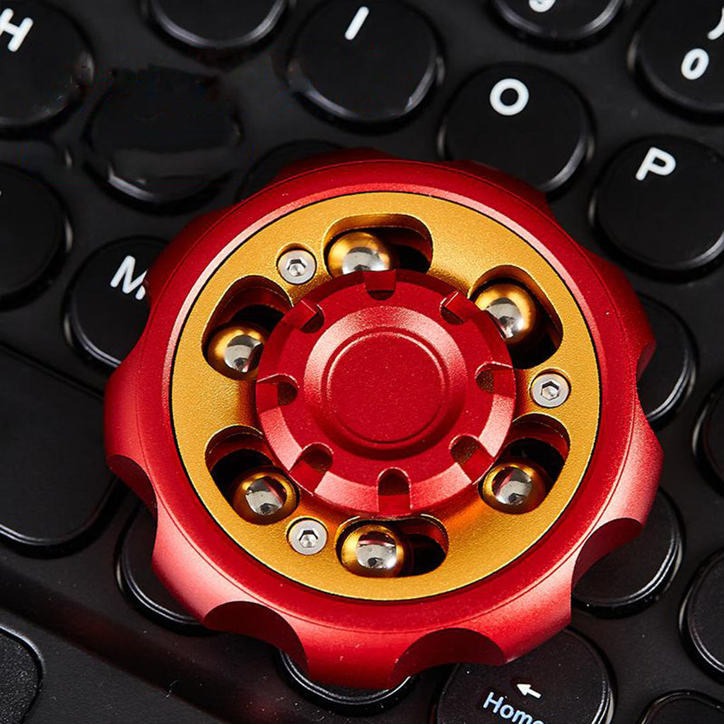 Fidget Spinner Metal Ferris Wheel Cyberpunk - Scepter Aluminum Alloy R188 Bearing 3min EDC