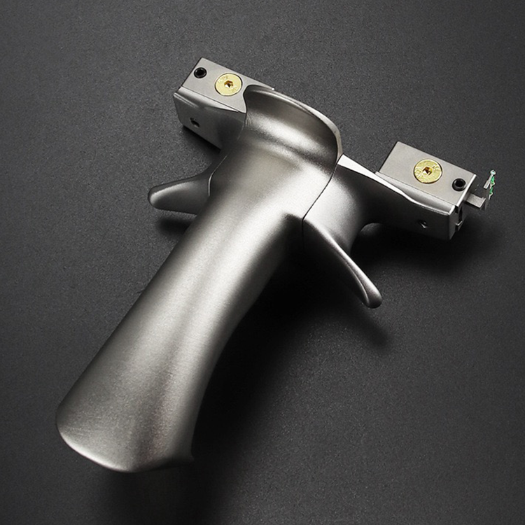 Powerful Slingshot – Titanium Ergonomic Hunting Slingshot with Adjustable Head for Target Practice