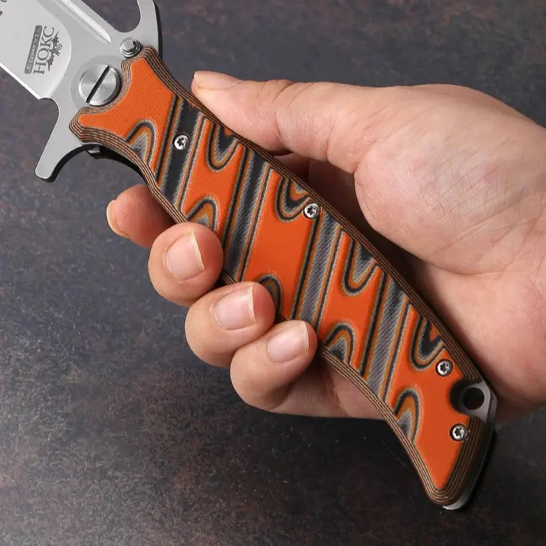 Regal Pursuit EDC Folding Knife - 5Cr13MoV Steel with G10 Handle