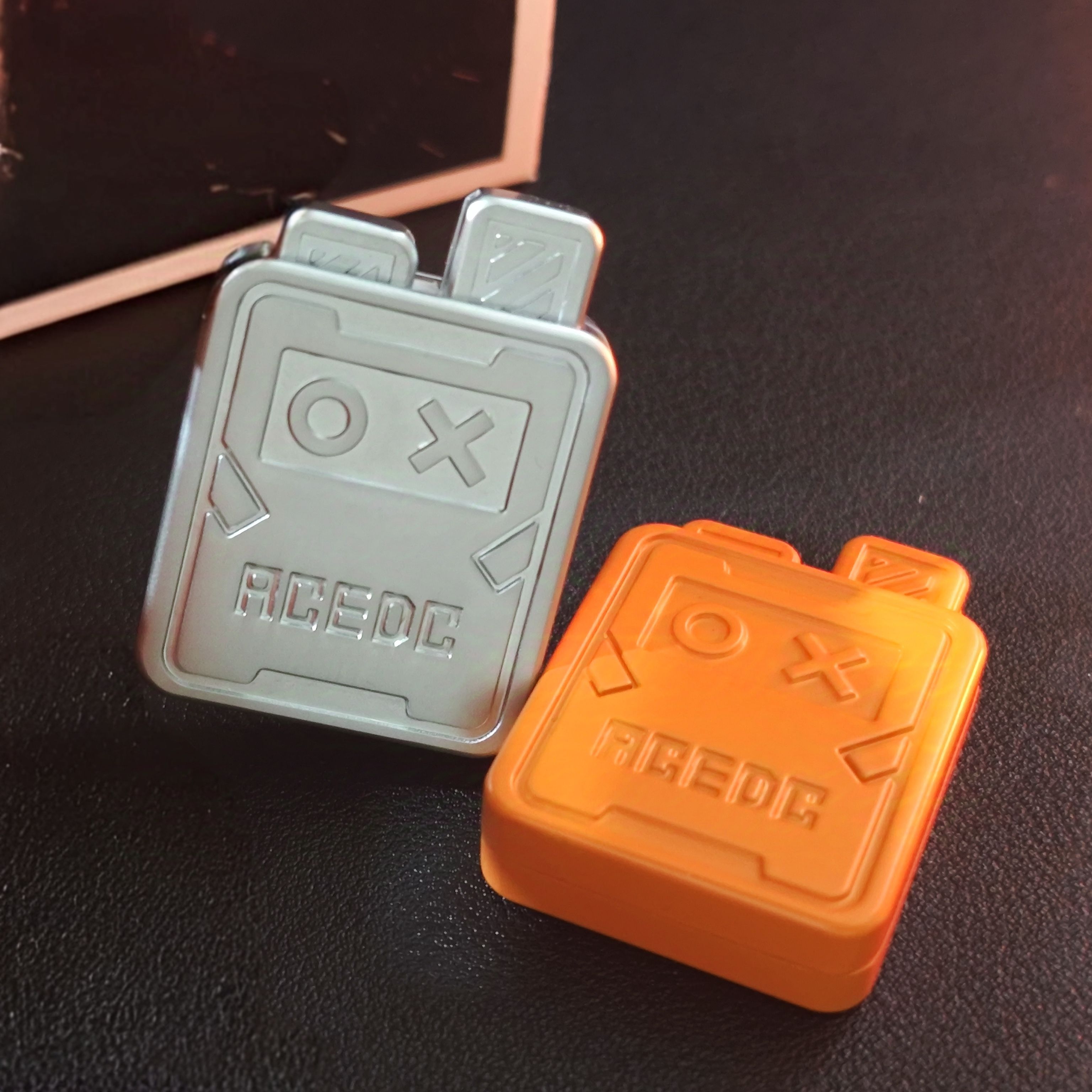 Bunny Slider EDC Fidget Toy | Typewriter-Like Tactile Clicks Perpetual Spin