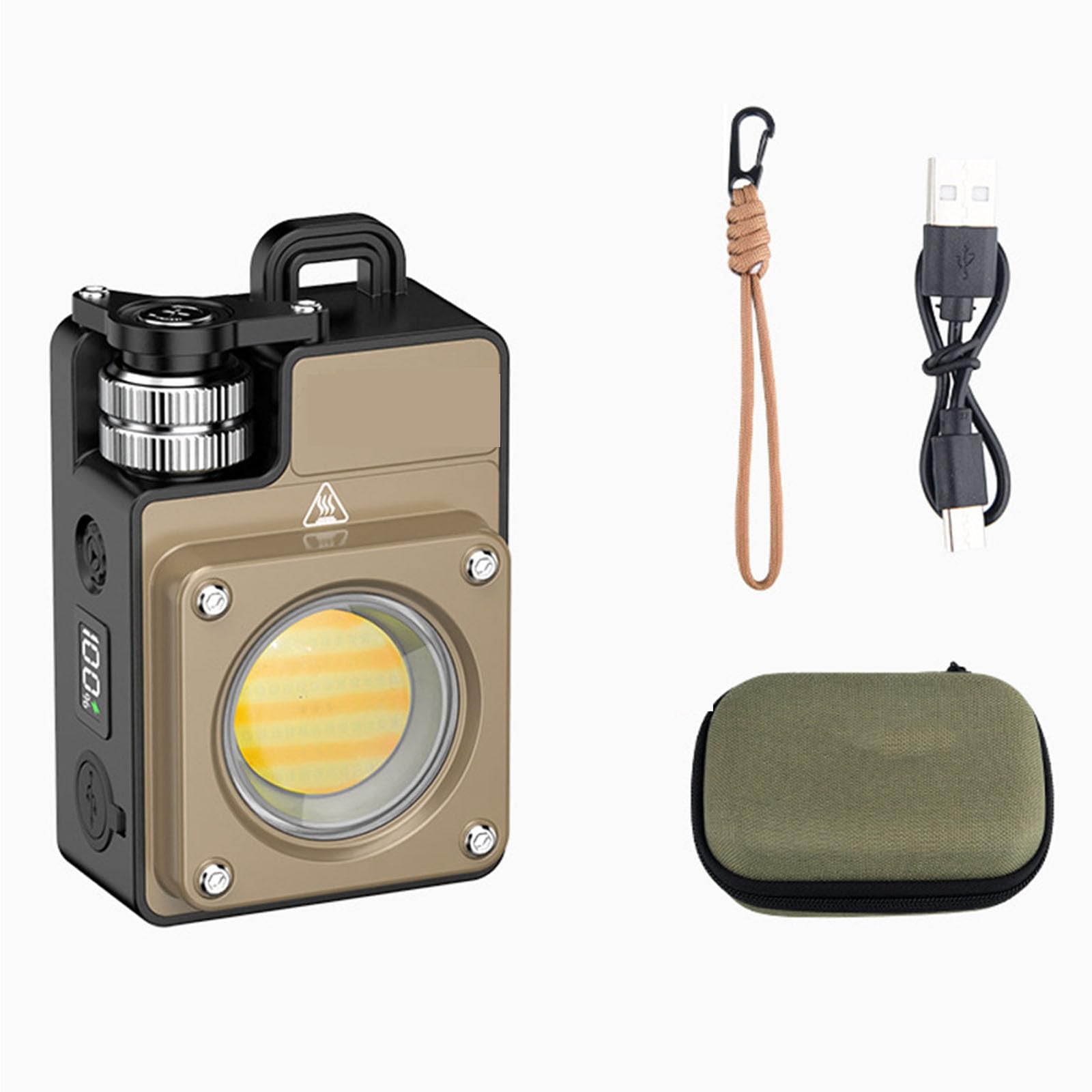 NovaFlare Camp LED Flashlight - 3500LM Rechargeable 5-Mode Lantern