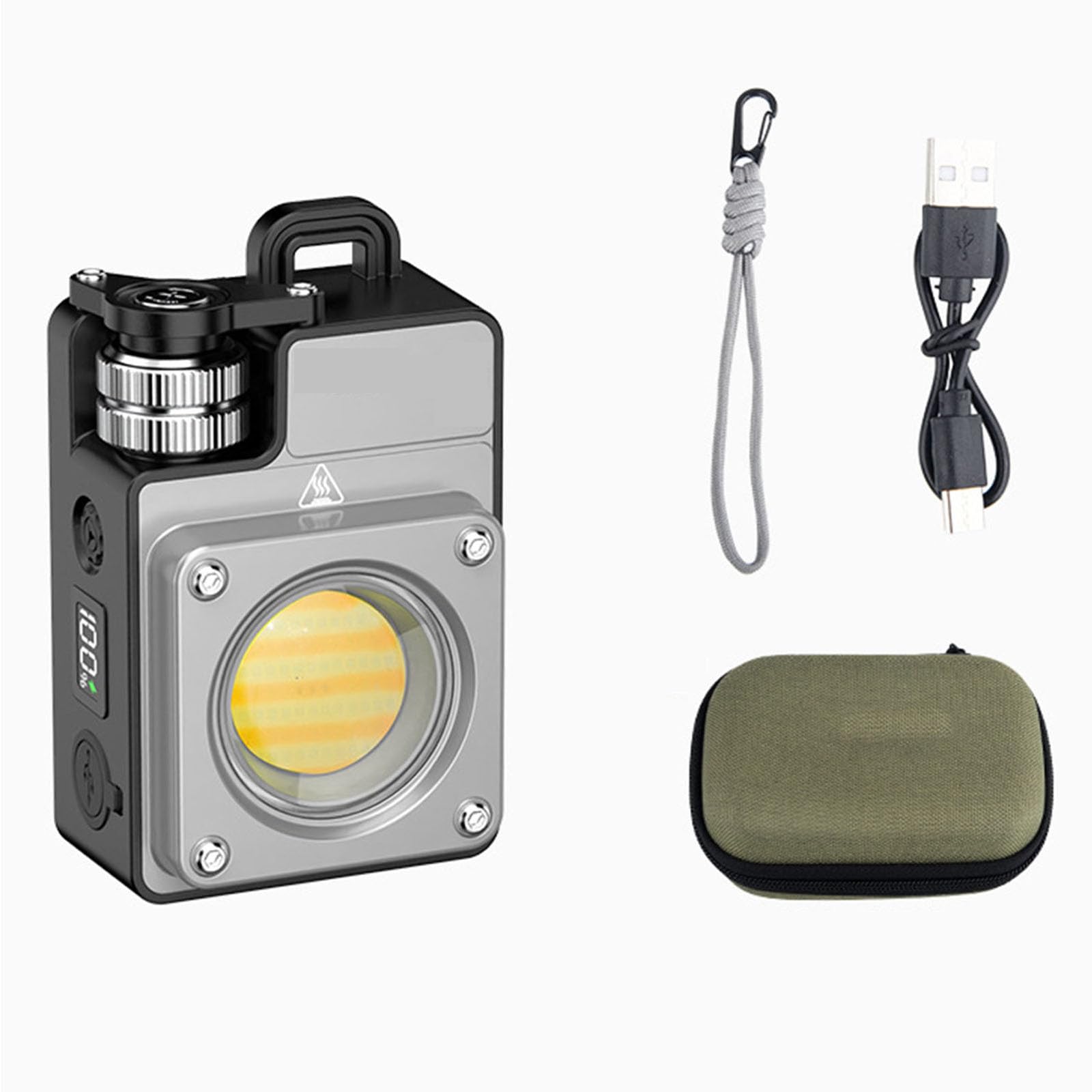NovaFlare Camp LED Flashlight - 3500LM Rechargeable 5-Mode Lantern