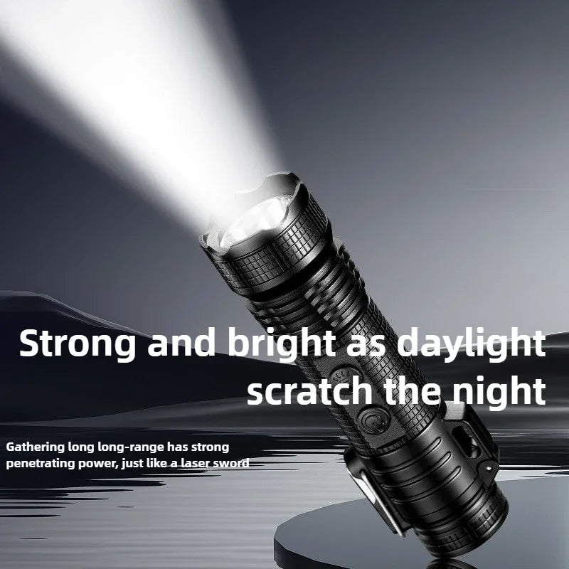 Triple-Thunder Dual Arc Plasma Lighter & LED Flashlight - Waterproof USB Rechargeable EDC