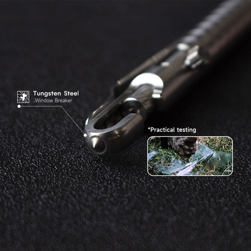 Ultimate GR5 Titanium Bolt Action Pen - Waterproof EDC with Secure Hook