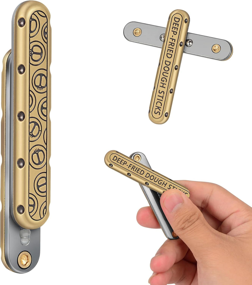 Magic Slide Fidget PushBar Magic Metal EDC Fidget Slider | Zinc Alloy Stress Relief Tool ...
