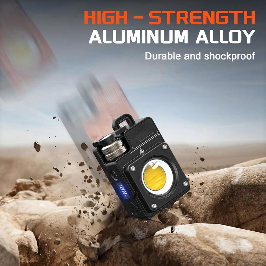 NovaFlare Camp LED Flashlight - 3500LM Rechargeable 5-Mode Lantern