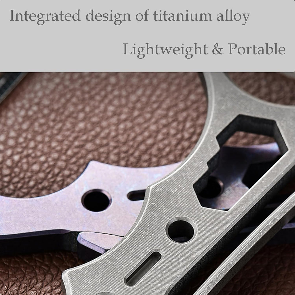 TitanSpike Titanium Multi-Tool Card - Crowbar, Wrenches & Bottle Opener EDC