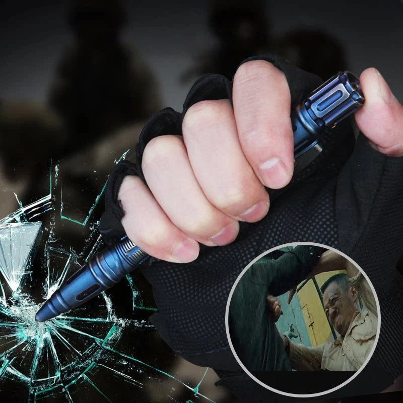 Tactical Pen Self Defense Tool – Tungsten Steel Glass Breaker EDC Pen