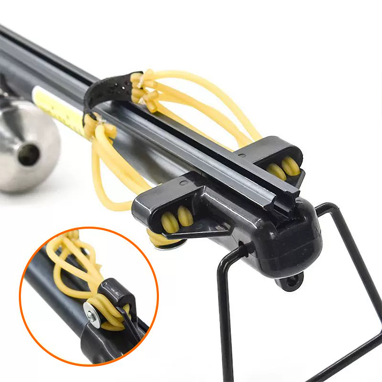 Tactical Slingshot – Collapsible Fishing Line Gun with Laser Sight & Reel for Outdoor Fishing