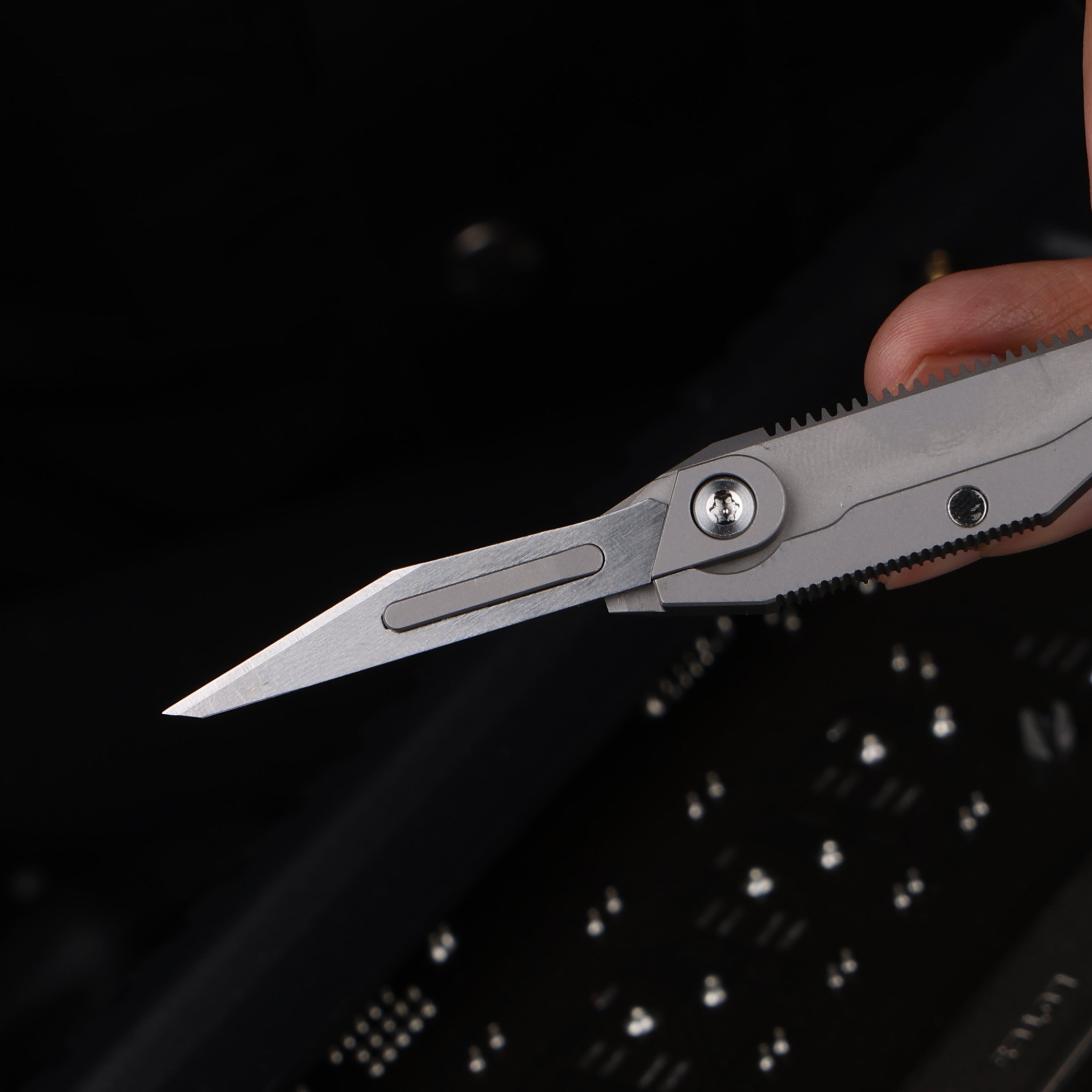 KeyMaster 2.0 Titanium EDC Multi-Tool - 18-in-1 with Screwdrivers, Wrenches & Pry Tips