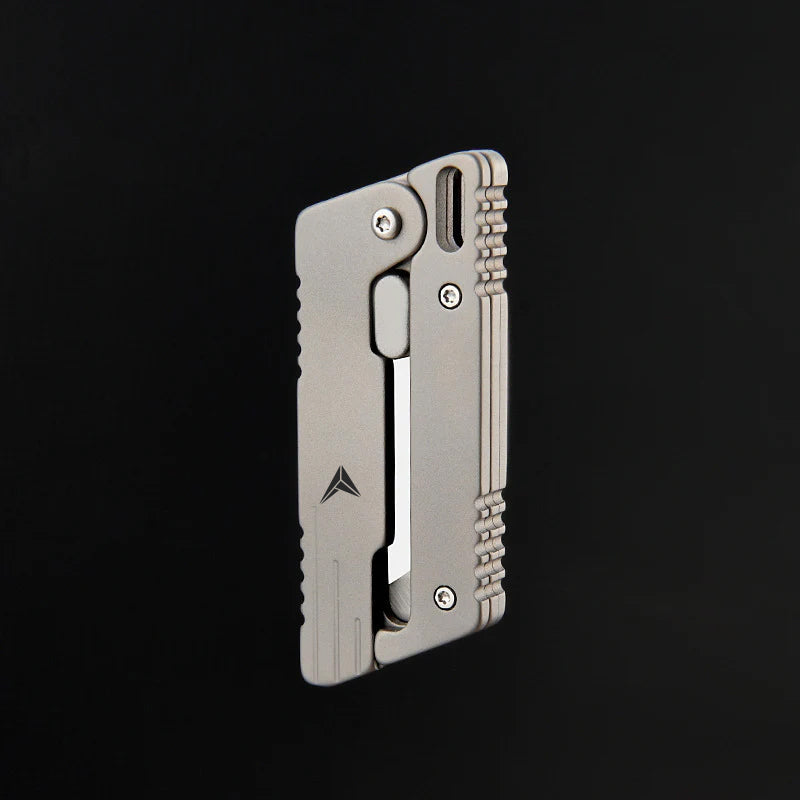 VOLOS Flick Ninja Gravity Knife | Titanium Alloy EDC Fidget Blade