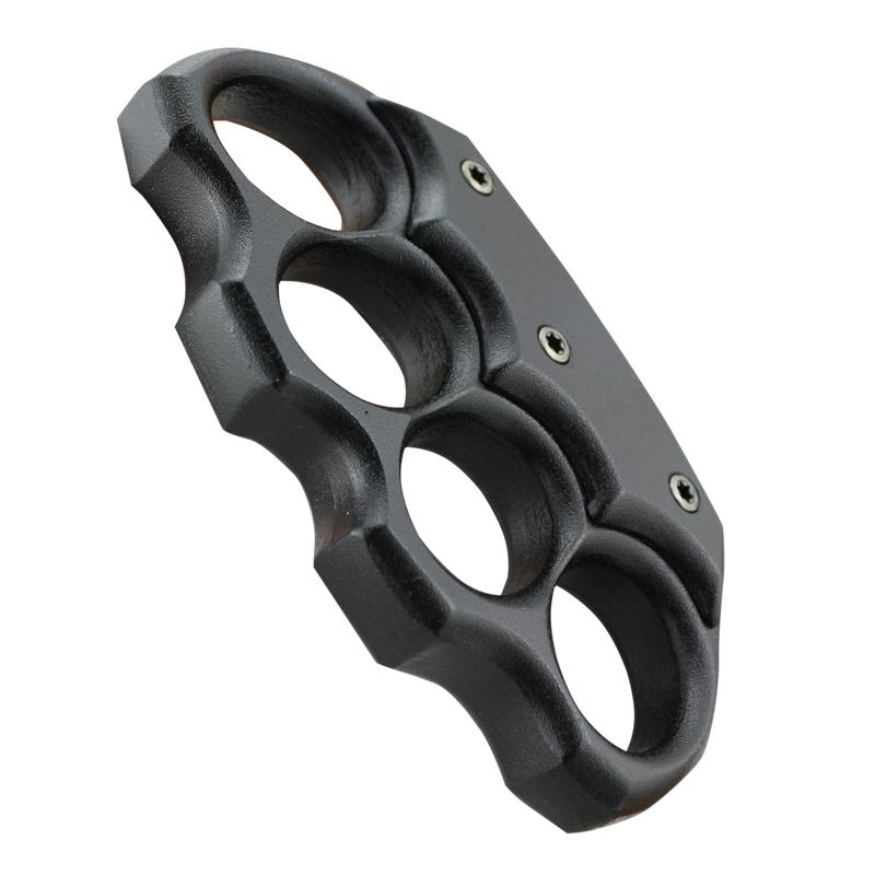 Stainless Steel Four Finger Knuckles Paperweight - 24mm Ultra-Thick