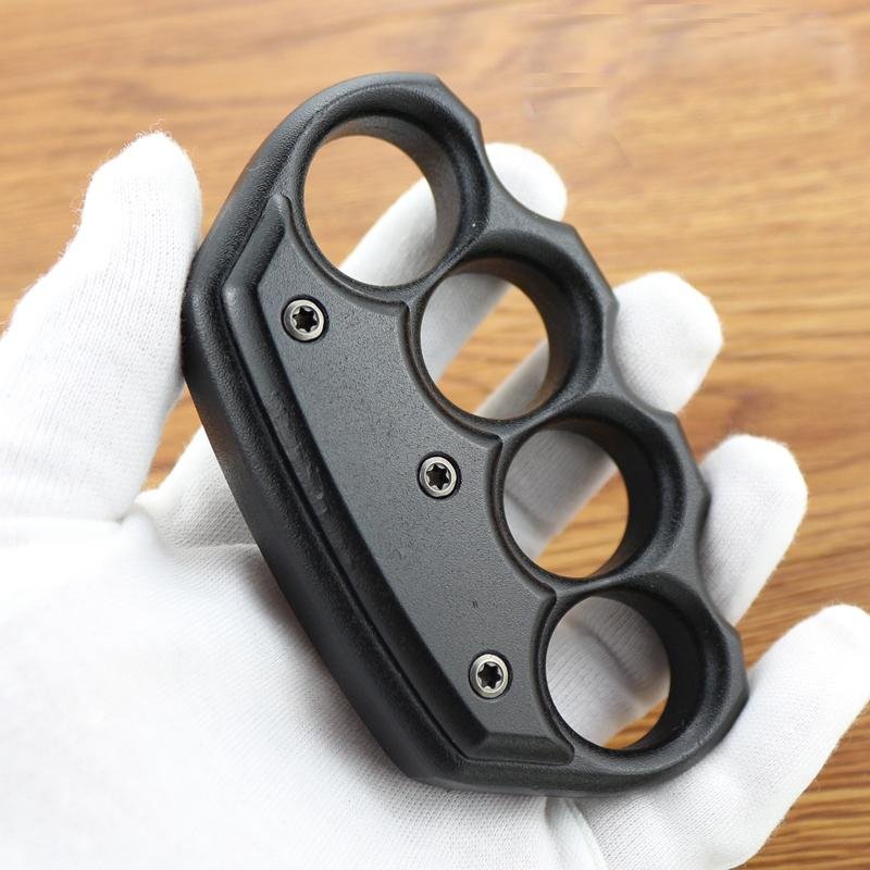 Stainless Steel Four Finger Knuckles Paperweight - 24mm Ultra-Thick