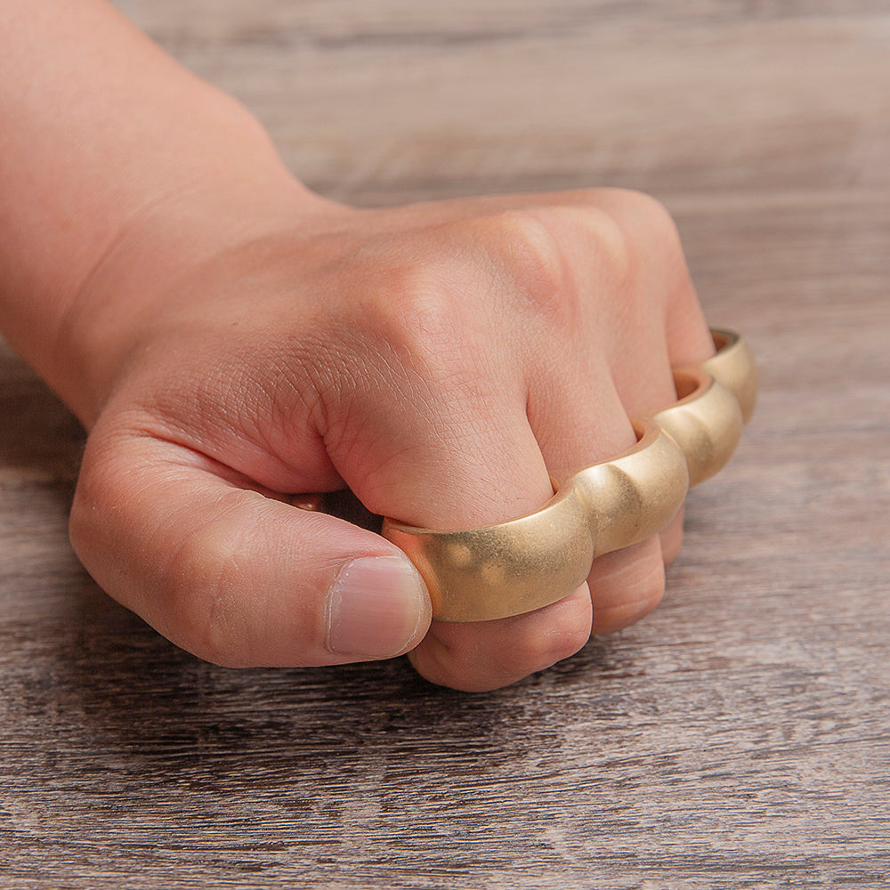 Old American Style Classic Brass Knuckles - CARRY TOOLKIT EDC Gadgets