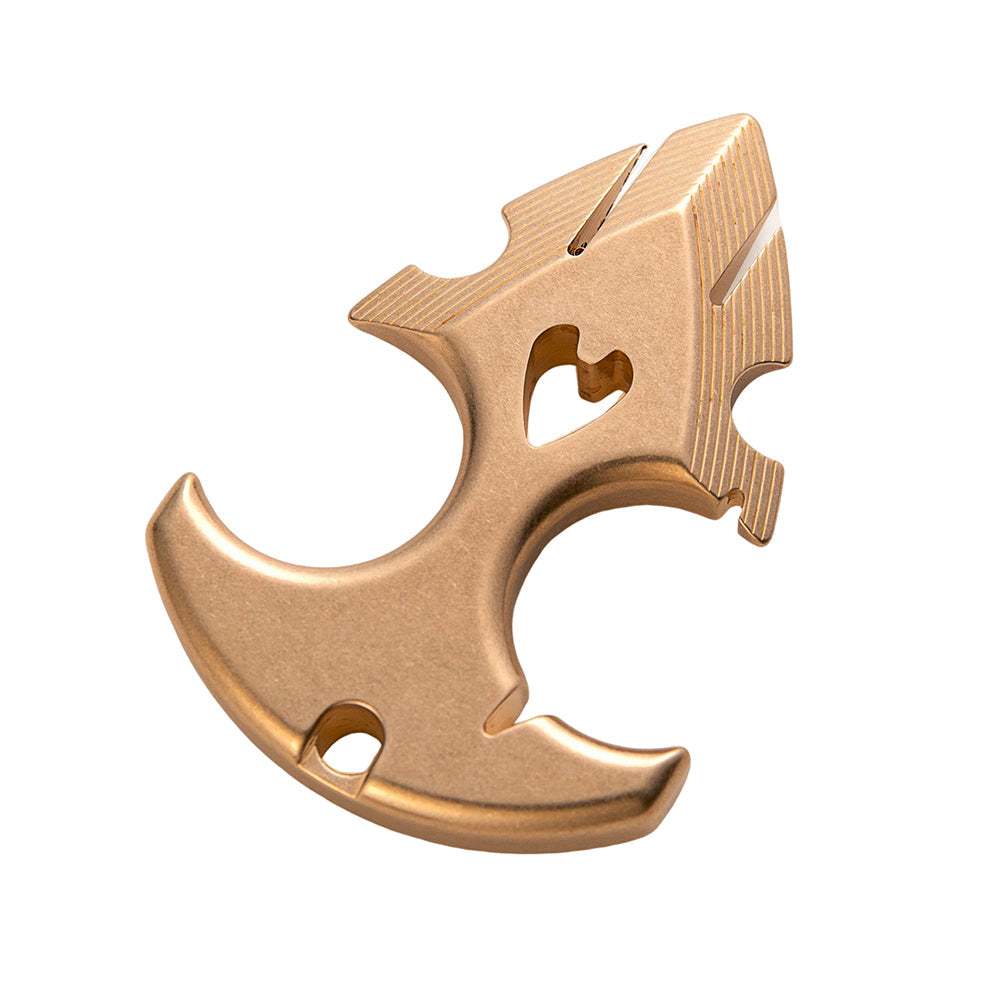 2025 New Argus Full Brass Self Defense Push Dagger Knuckles EDC