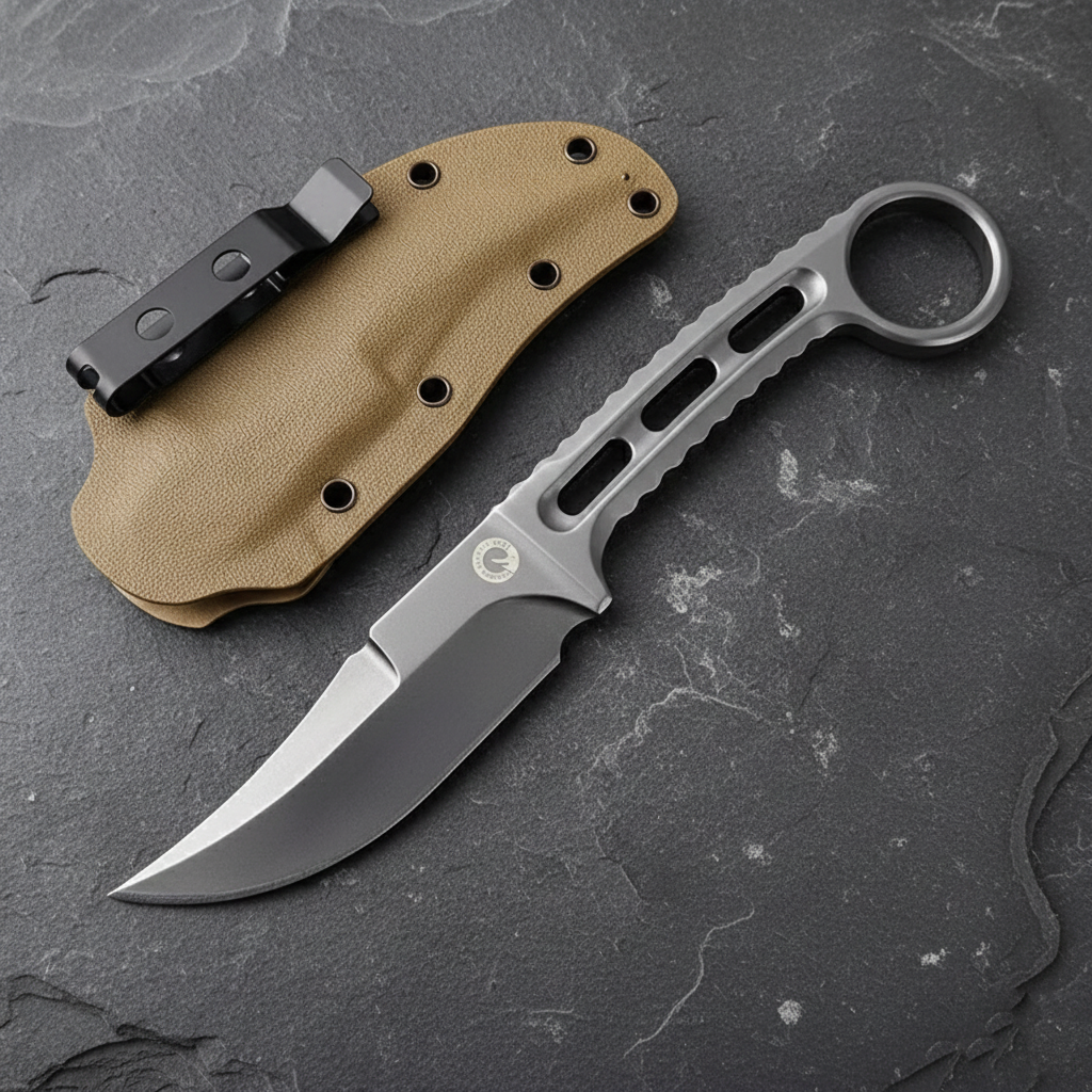 Assassin AUS-10 Full Tang Fixed Blade - EDC Outdoor Knife