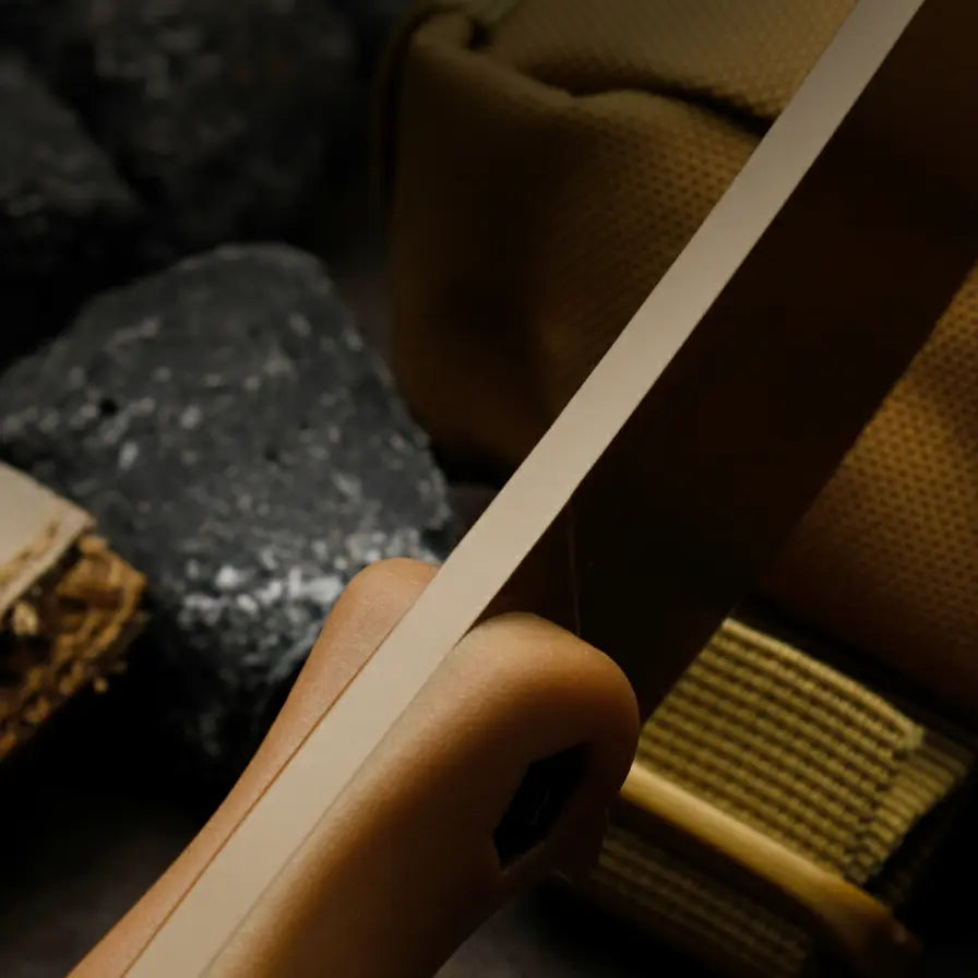 Vanguard Heavy-Duty Fixed Blade | 5mm Thick Tactical Knife | Polymer Grip & Sheath